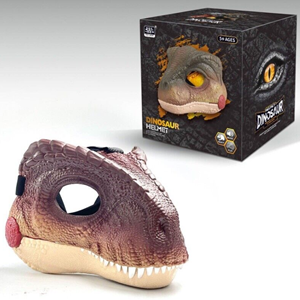 ماسک سر دایناسور متوسط با فک متحرک Dinosaur head mask_اسباب بازی